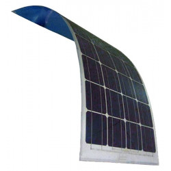 Pannello Solare Fotovoltaico Semiflessibile 100W 12V Mono
