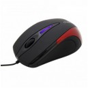 MOUSE OTTICO 3D WIRED CON FILO USB ESPERANZA SIRIUS NERO/ROSSO