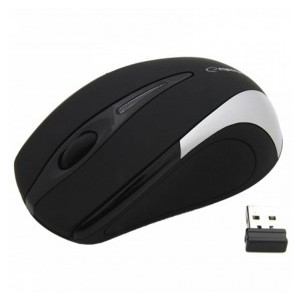 MOUSE OTTICO WIRELESS 3D 2.4GHz ESPERANZA ANTARES ARGENTO