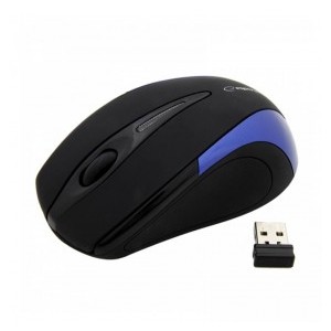 MOUSE OTTICO WIRELESS 3D 2.4GHz ESPERANZA ANTARES BLU