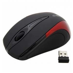 MOUSE OTTICO WIRELESS 3D 2.4GHz ESPERANZA ANTARES ROSSO