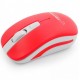 MOUSE WIRELESS 4D 2.4GHZ ESPERANZA URANUS ROSSO/BIANCO