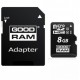 MICRO SD UHS GOODRAM 8GB CLASSE 10 + ADATTATORE SD