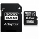 MICRO SD UHS GOODRAM 64GB CLASSE 10 + ADATTATORE SD
