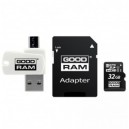 GOODRAM ALL IN ONE MICRO SD 32GB CLASSE 10 + LETTORE CARD OTG USB + ADATTATORE SD