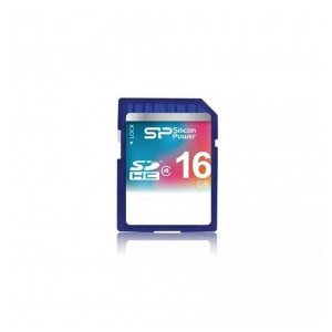 MEMORIA SDHC 16GB CLASSE 4 SILICON POWER