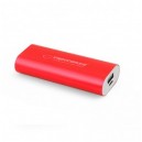 POWER BANK ESPERANZA HADRON 4400MAH ROSSO