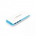 POWER BANK ESPERANZA HADRON 8000MAH BIANCO BLU