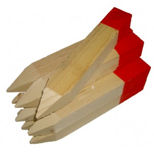 Picchetto in legno 30cm - 16 pz